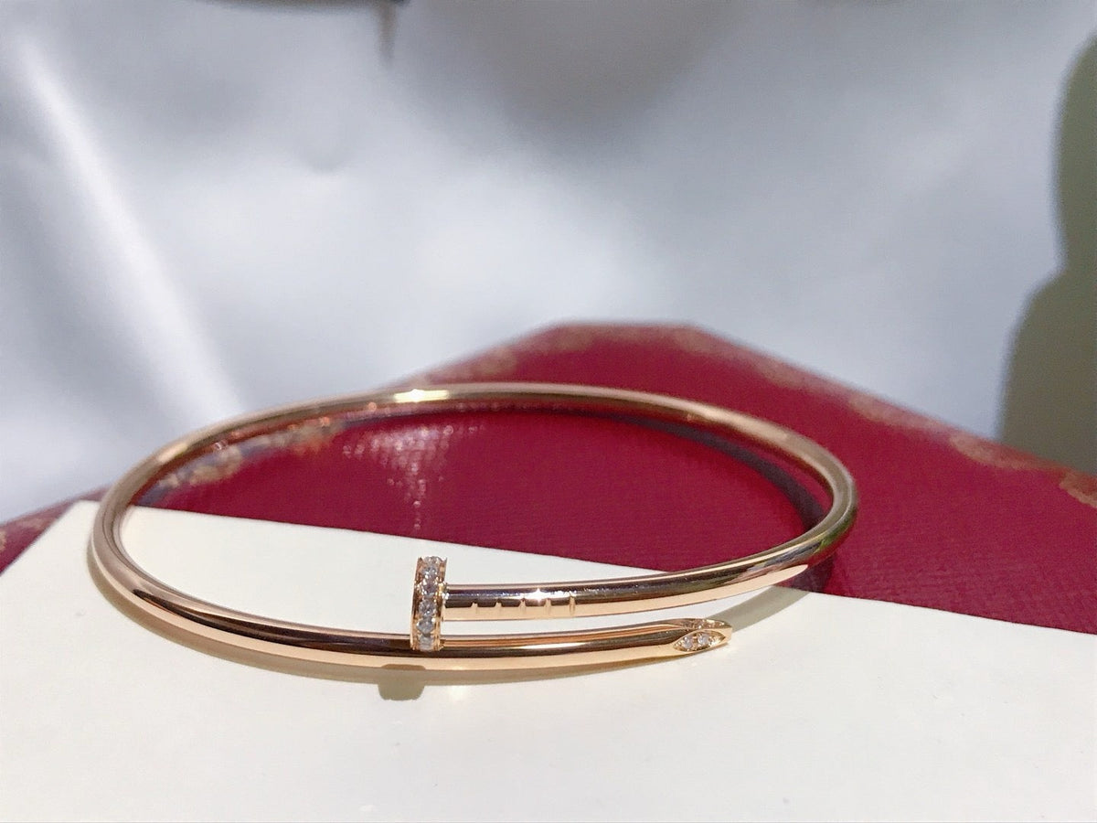 [⭐Aura]JUSTE BRACELET 2.5MM DIAMONDS