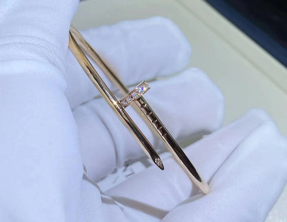 [⭐Aura]JUSTE BRACELET 2.5MM DIAMONDS