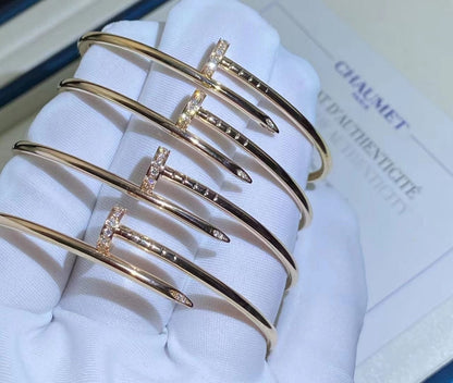 [⭐Aura]JUSTE BRACELET 2.5MM DIAMONDS