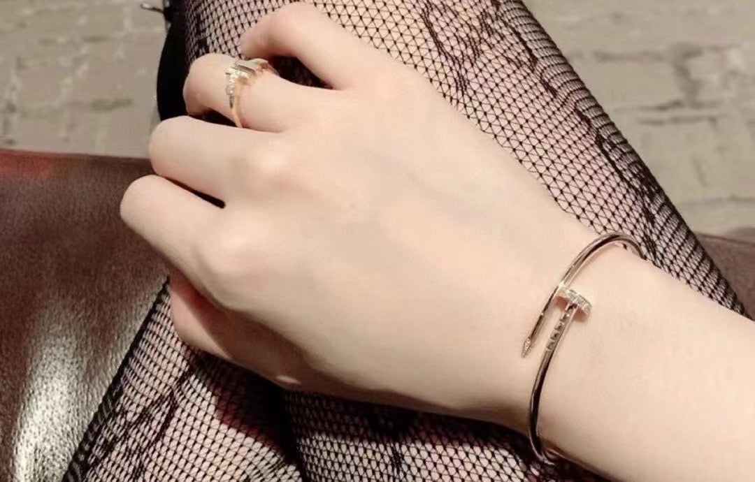 [⭐Aura]JUSTE BRACELET 2.5MM DIAMONDS