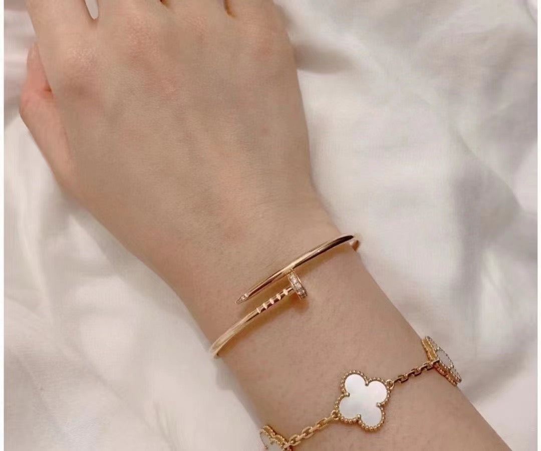 [⭐Aura]JUSTE BRACELET 2.5MM DIAMONDS