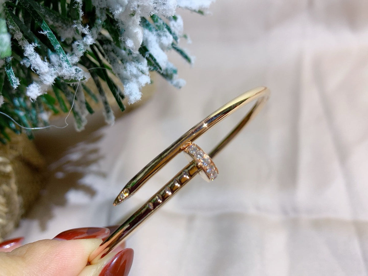 [⭐Aura]JUSTE BRACELET 2.5MM DIAMONDS