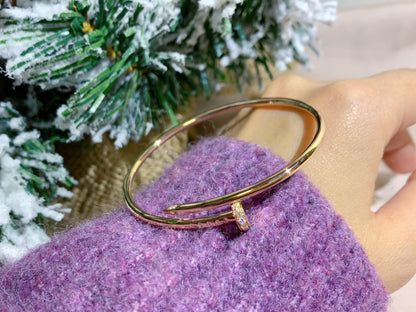 [⭐Aura]JUSTE BRACELET 2.5MM DIAMONDS