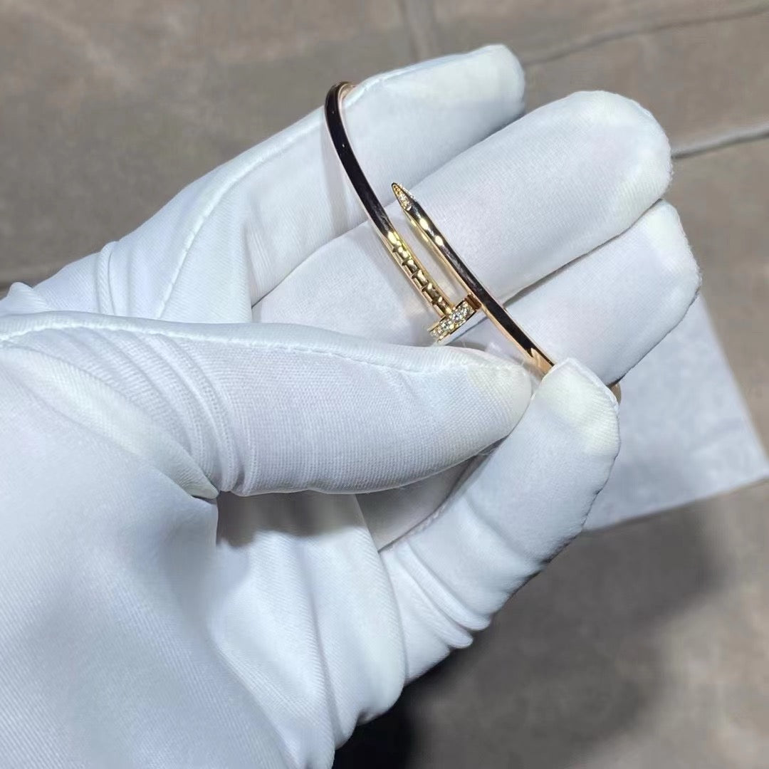 [⭐Aura]JUSTE BRACELET 2.5MM DIAMONDS