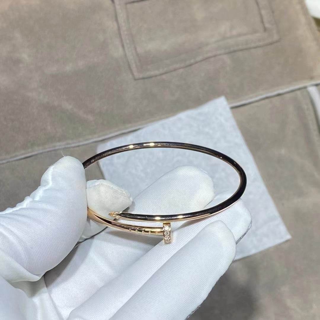 [⭐Aura]JUSTE BRACELET 2.5MM DIAMONDS