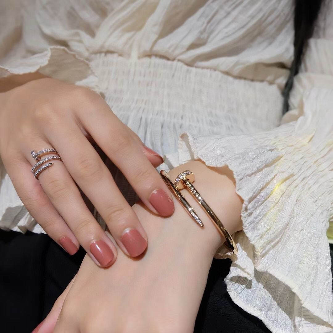 [⭐Aura]JUSTE BRACELET 3.5MM DIAMONDS