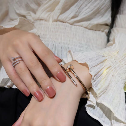 [⭐Aura]JUSTE BRACELET 3.5MM DIAMONDS