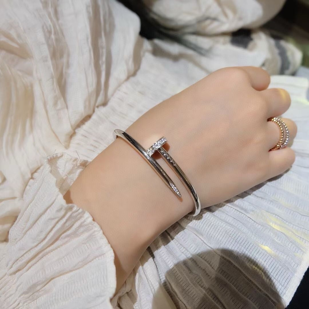 [⭐Aura]JUSTE BRACELET 3.5MM DIAMONDS