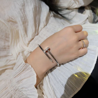 [⭐Aura]JUSTE BRACELET 3.5MM DIAMONDS