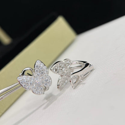 [⭐Aura]BUTTERFLY ALL DIAMOND EARRINGS