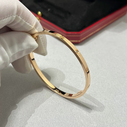 [⭐Aura]LOVE BRACELET 3.65MM 6 DIAMONDS