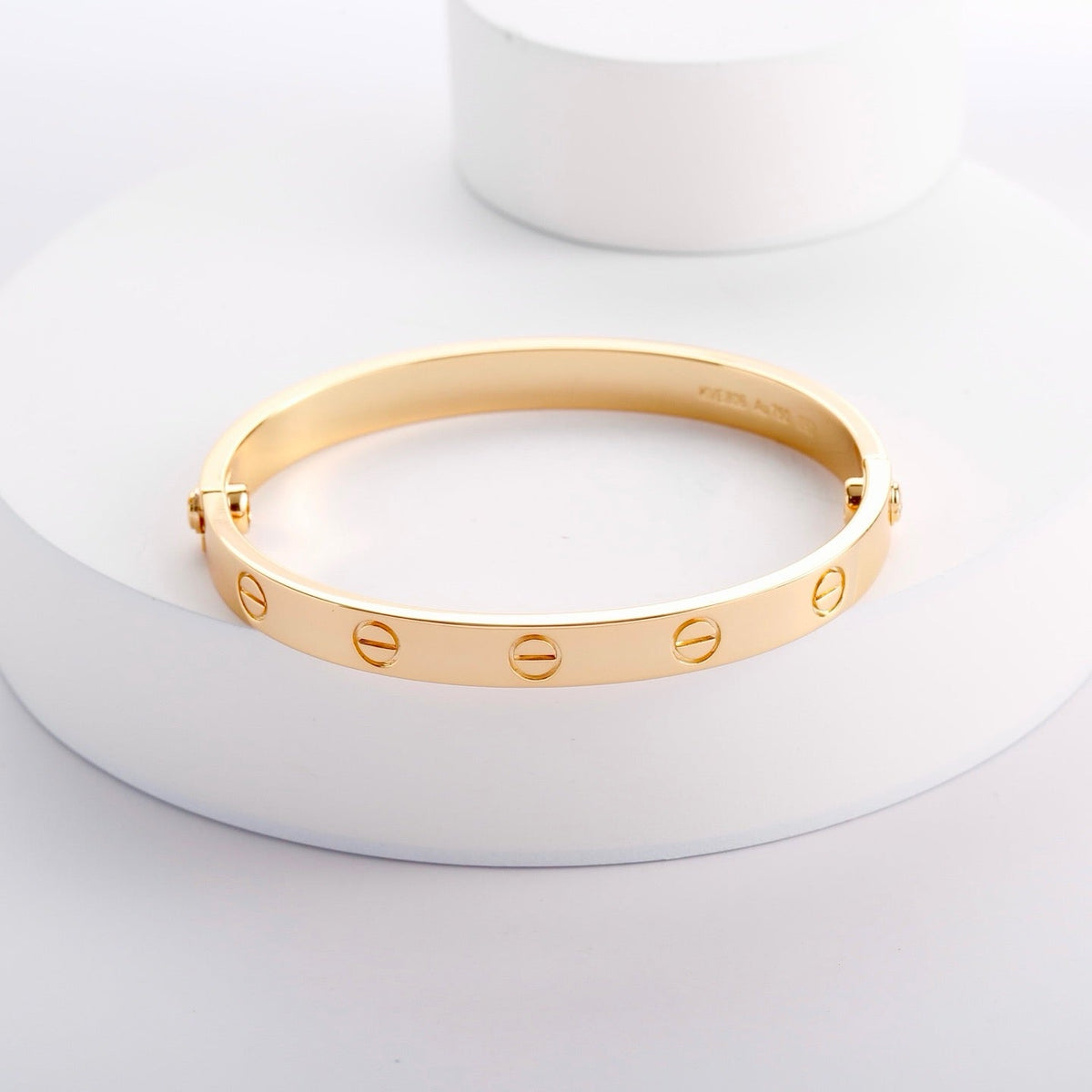 [⭐Aura]LOVE BRACELET 6.1MM NO DIAMONDS