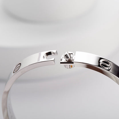 [⭐Aura]LOVE BRACELET 6.1MM NO DIAMONDS