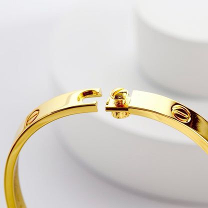 [⭐Aura]LOVE BRACELET 6.1MM NO DIAMONDS