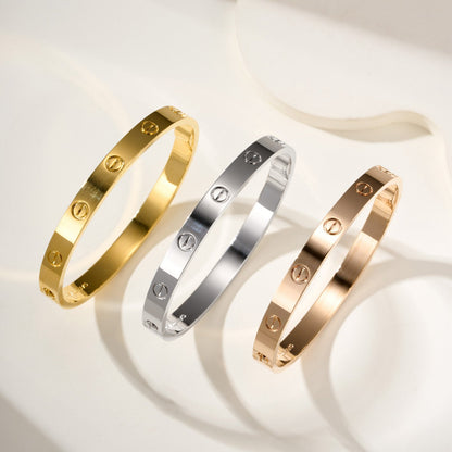 [⭐Aura]LOVE BRACELET 6.1MM NO DIAMONDS