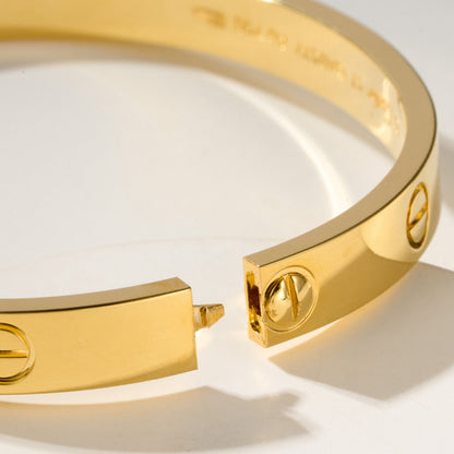 [⭐Aura]LOVE BRACELET 6.1MM NO DIAMONDS