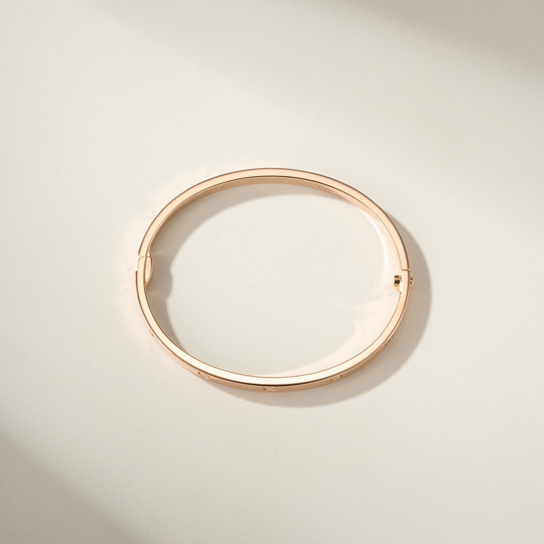 [⭐Aura]LOVE BRACELET 3.65MM 6 DIAMONDS