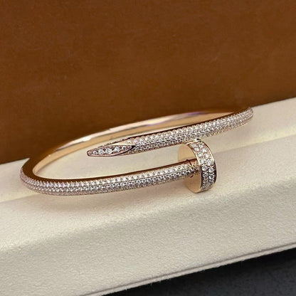 [⭐Aura]JUSTE BRACELET 3.5MM ALL DIAMONDS