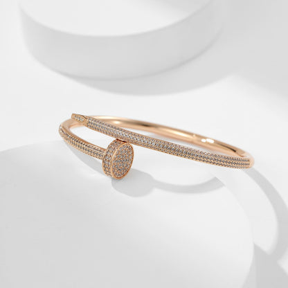 [⭐Aura]JUSTE BRACELET 3.5MM ALL DIAMONDS
