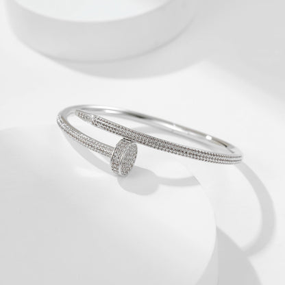 [⭐Aura]JUSTE BRACELET 3.5MM ALL DIAMONDS