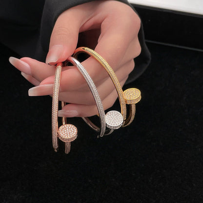 [⭐Aura]JUSTE BRACELET 3.5MM ALL DIAMONDS