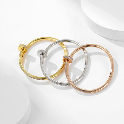 [⭐Aura]JUSTE BRACELET 3.5MM ALL DIAMONDS