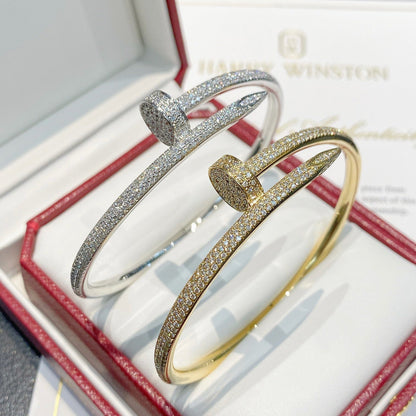 [⭐Aura]JUSTE BRACELET 3.5MM ALL DIAMONDS