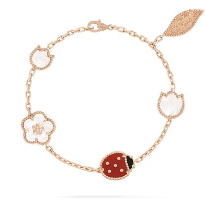 [⭐Aura]LUCKY SPRING 5 MOTIF BRACELET