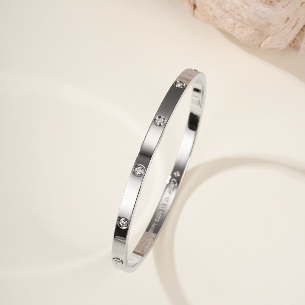 [⭐Aura]LOVE BRACELET 3.65MM 10 DIAMONDS