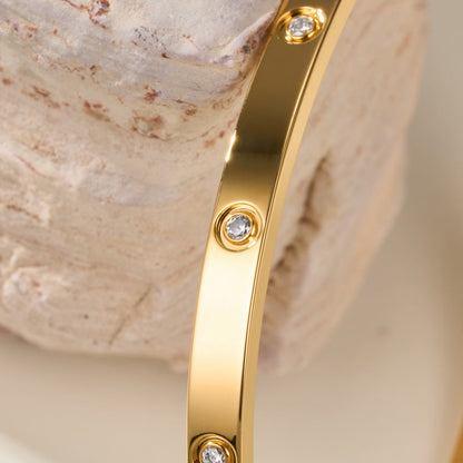 [⭐Aura]LOVE BRACELET 3.65MM 10 DIAMONDS