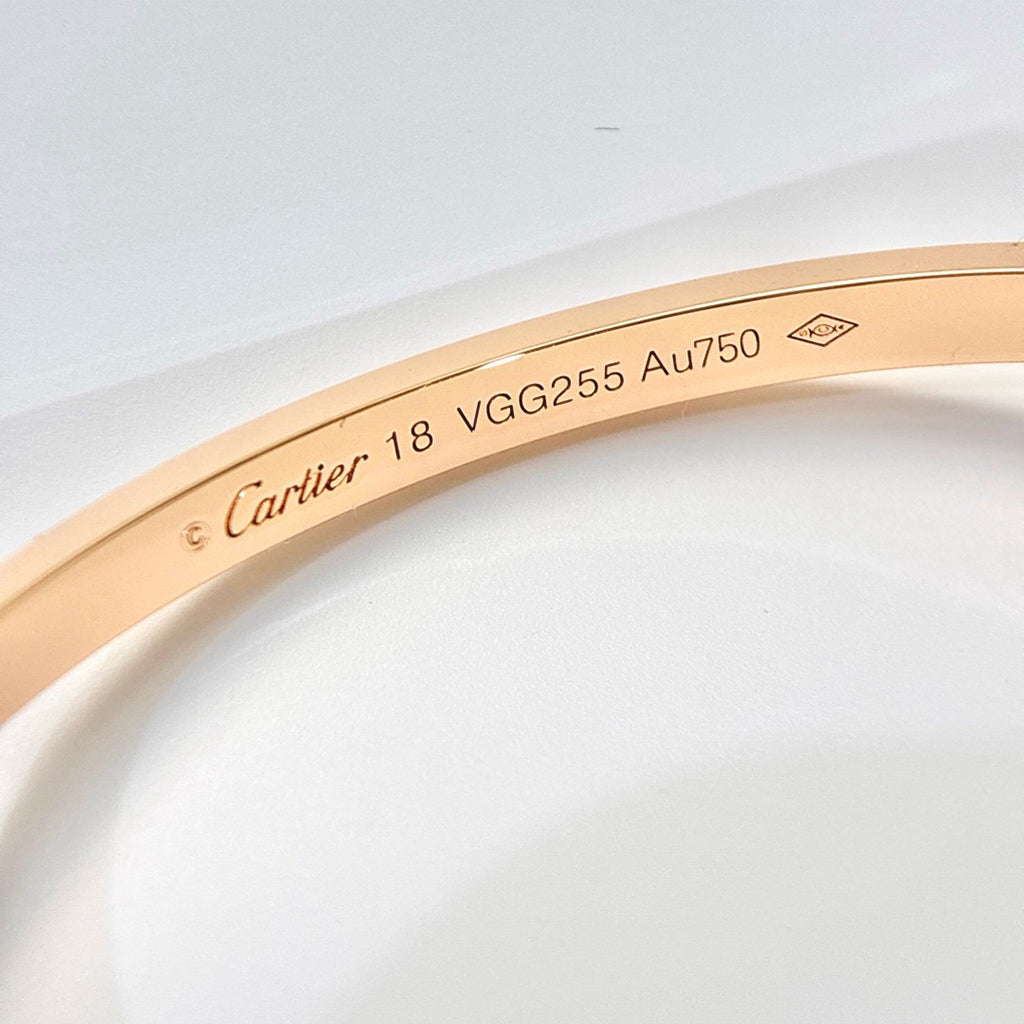 [⭐Aura]LOVE BRACELET 3.65MM DIAMOND-PAVED