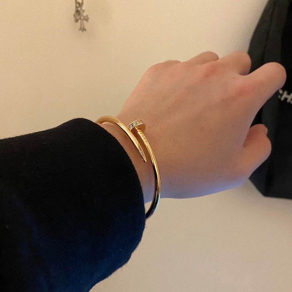 [⭐Aura]JUSTE BRACELET 2.5MM DIAMONDS