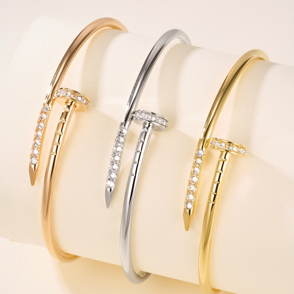[⭐Aura]JUSTE BRACELET 2.5MM DIAMONDS