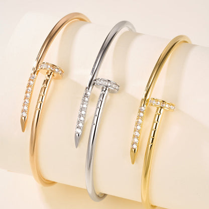 [⭐Aura]JUSTE BRACELET 2.5MM DIAMONDS