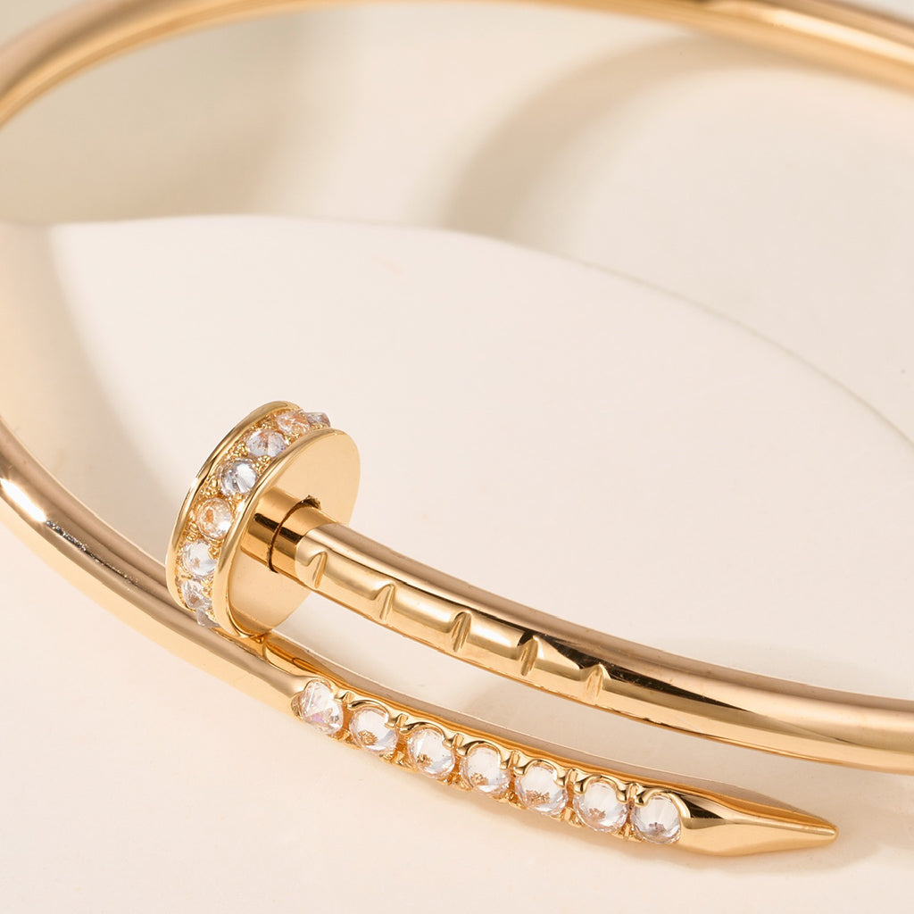 [⭐Aura]JUSTE BRACELET 2.5MM DIAMONDS