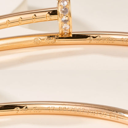 [⭐Aura]JUSTE BRACELET 2.5MM DIAMONDS