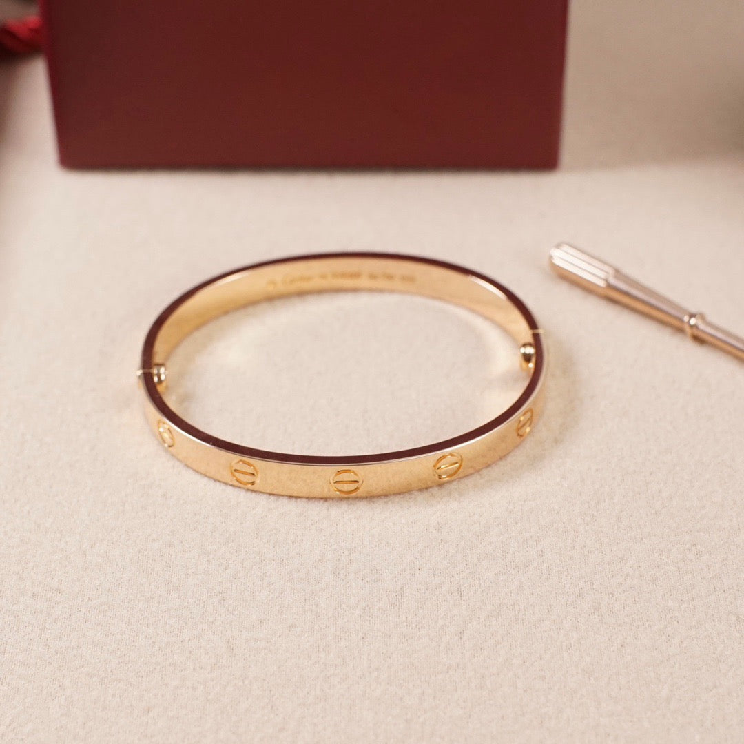 [⭐Aura]LOVE BRACELET 6.1MM NO DIAMONDS