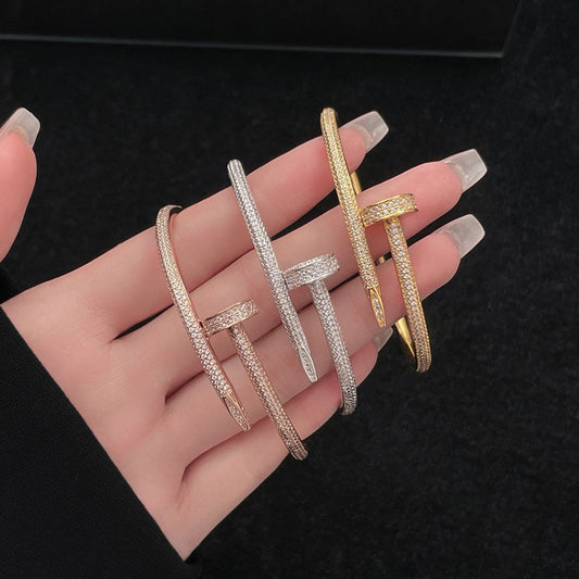 [⭐Aura]JUSTE BRACELET 3.5MM ALL DIAMONDS
