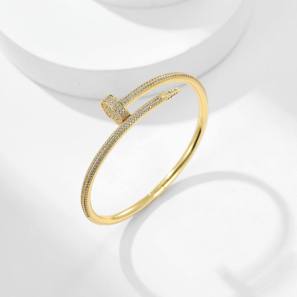 [⭐Aura]JUSTE BRACELET 3.5MM ALL DIAMONDS