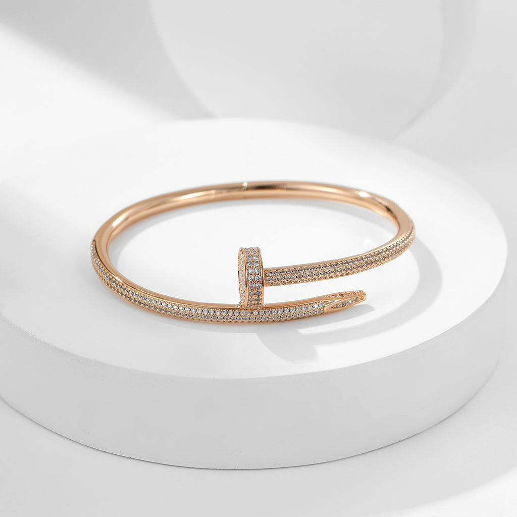 [⭐Aura]JUSTE BRACELET 3.5MM ALL DIAMONDS