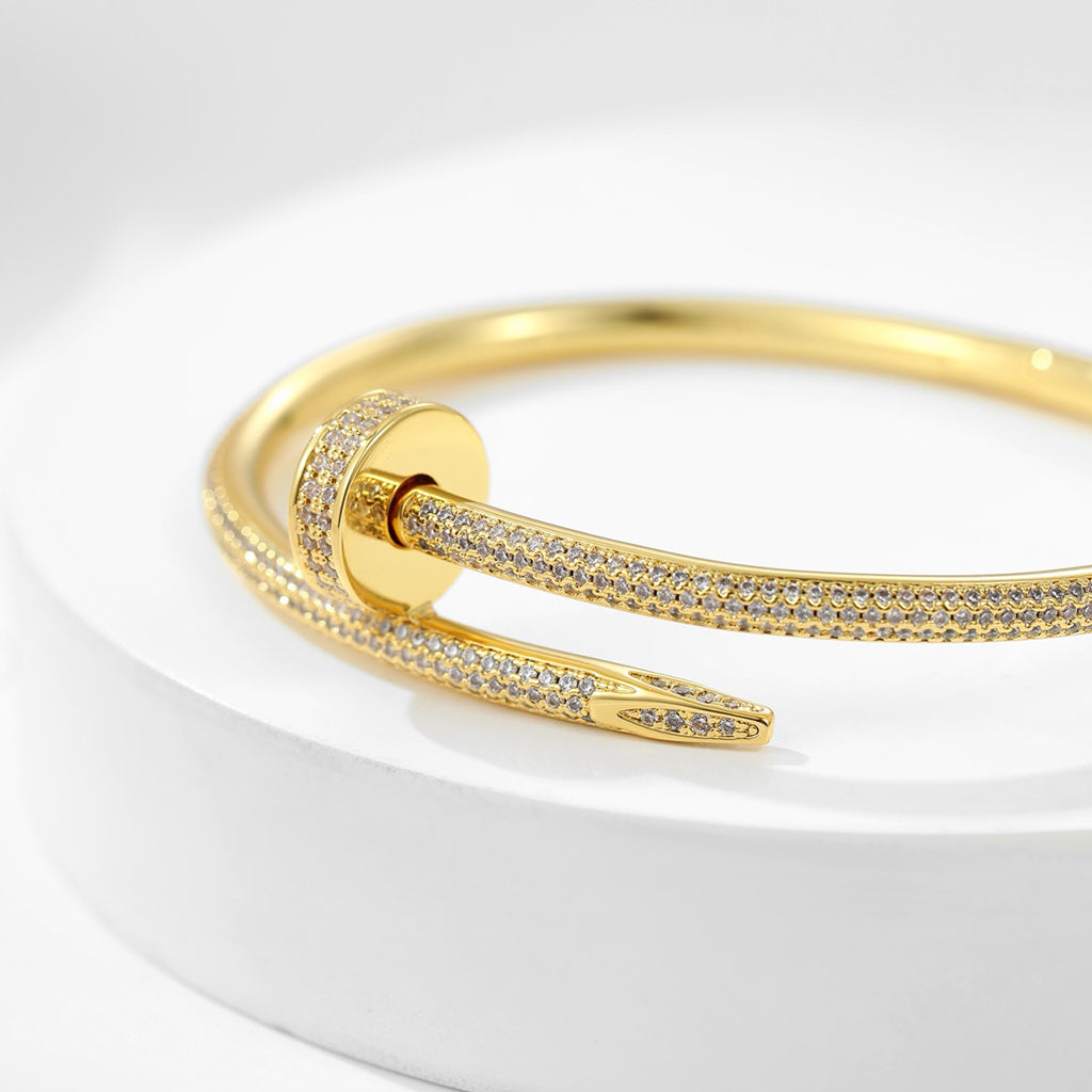 [⭐Aura]JUSTE BRACELET 3.5MM ALL DIAMONDS