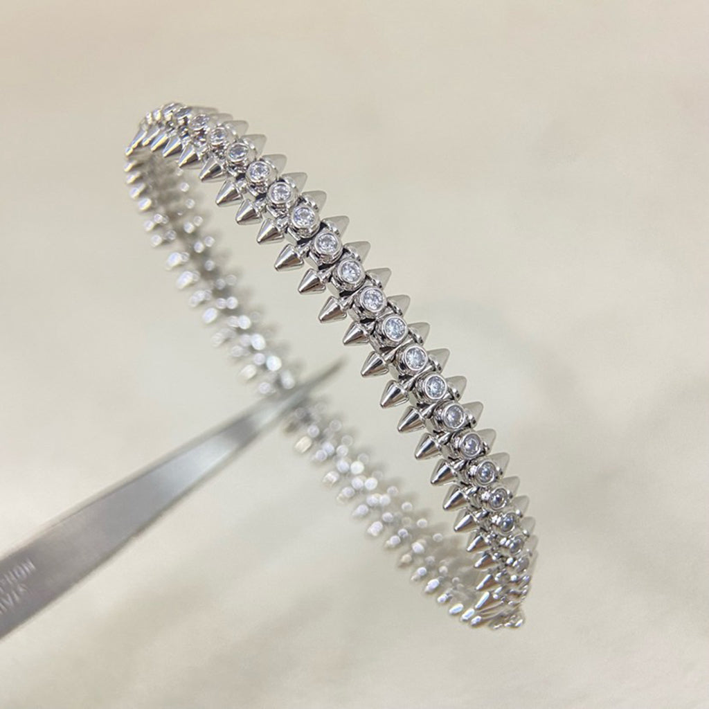 [⭐Aura]CLASH  BRACELET 8MM DIAMONDS