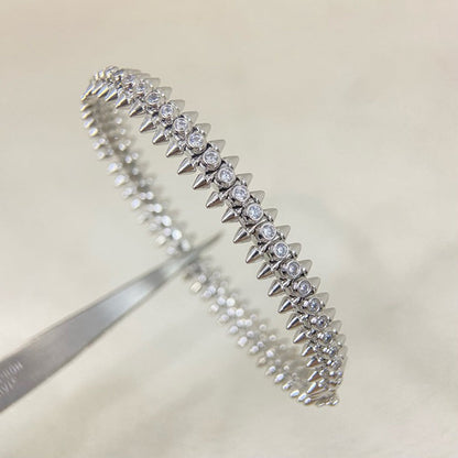[⭐Aura]CLASH  BRACELET 8MM DIAMONDS