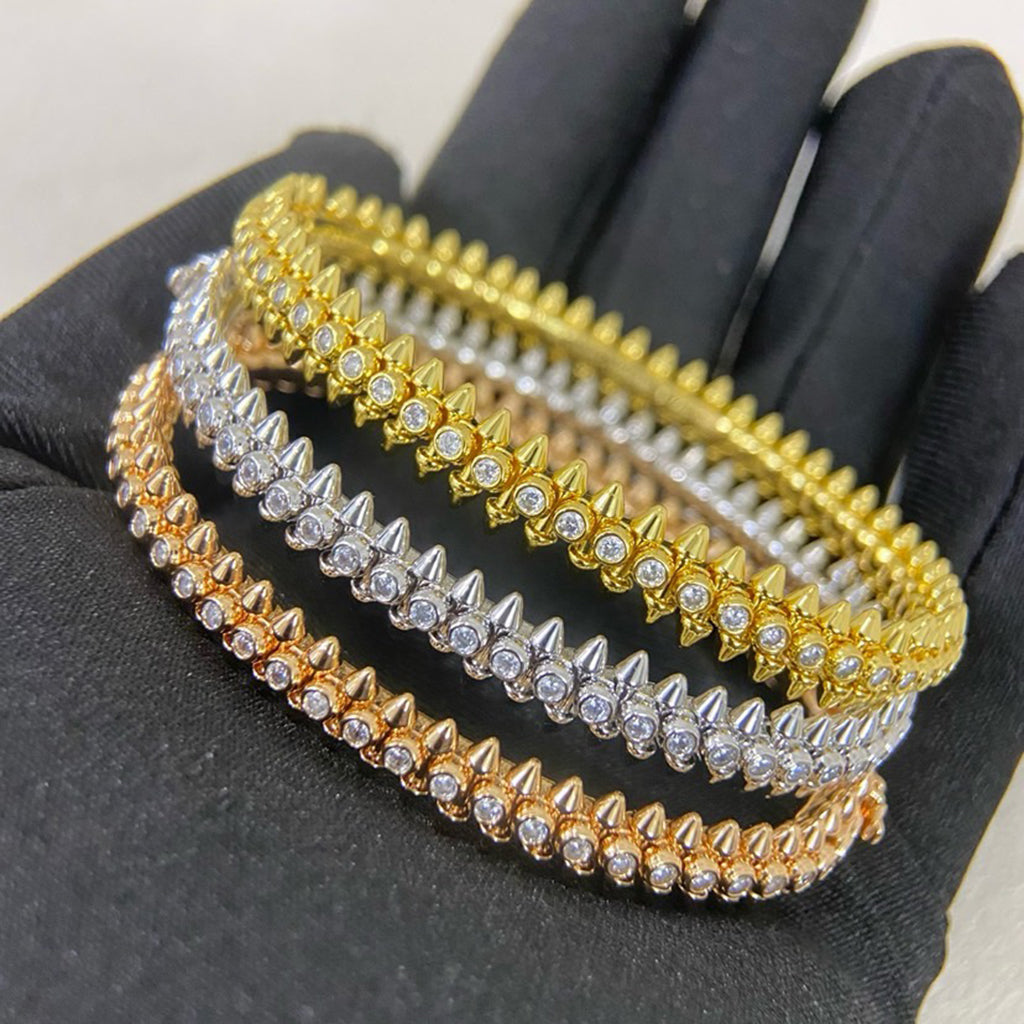 [⭐Aura]CLASH  BRACELET 8MM DIAMONDS