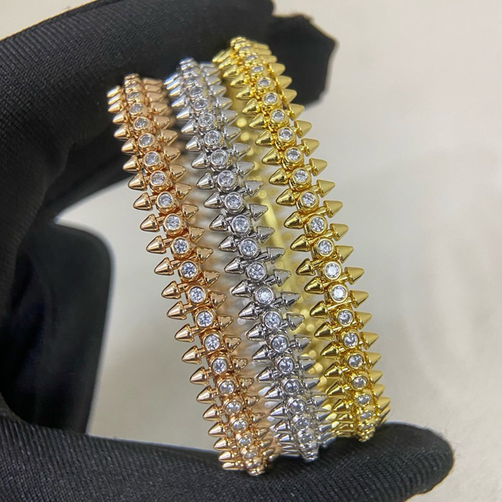 [⭐Aura]CLASH  BRACELET 8MM DIAMONDS