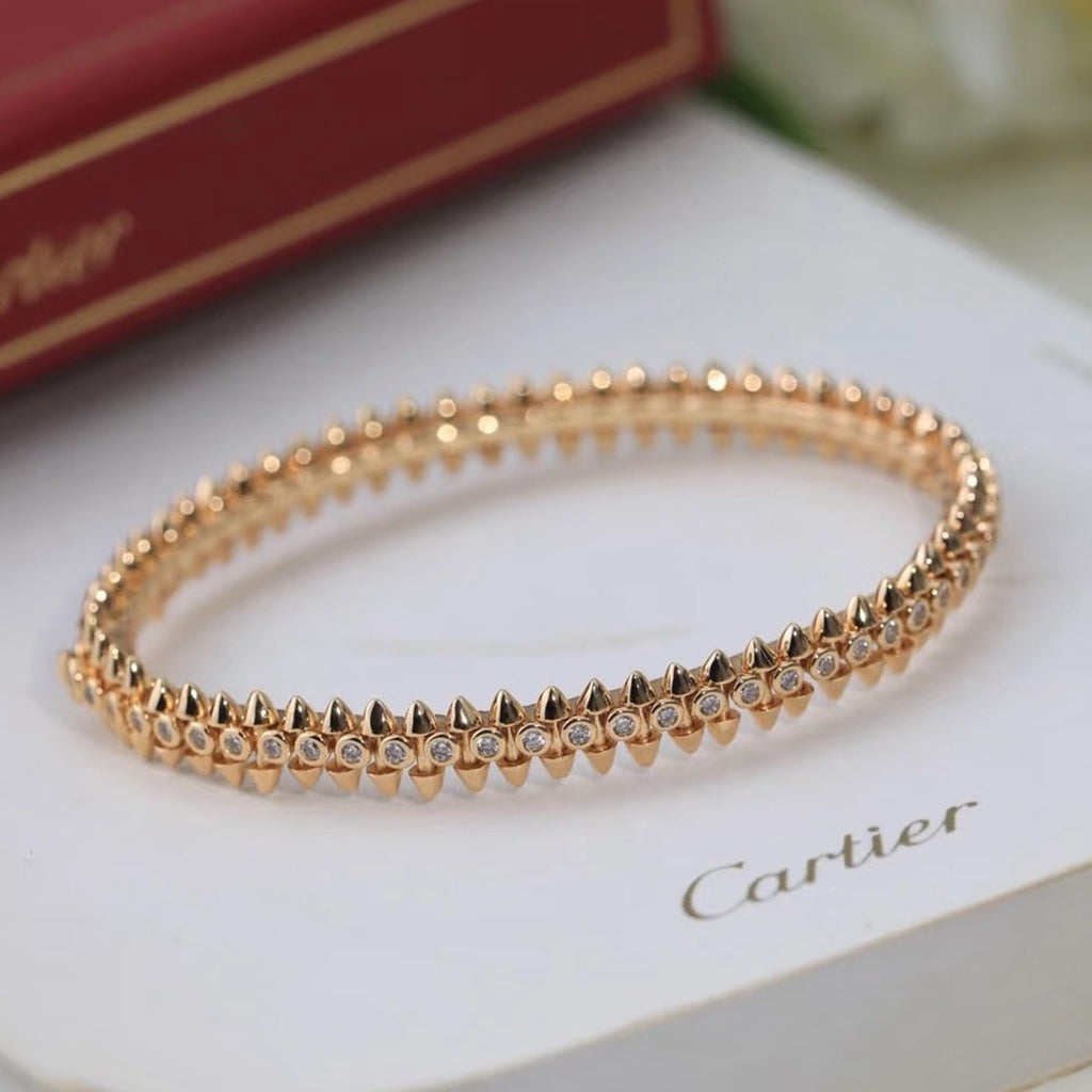 [⭐Aura]CLASH  BRACELET 8MM DIAMONDS