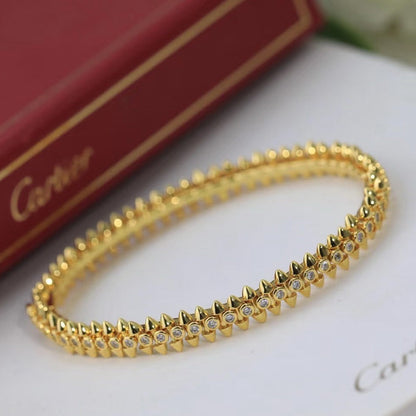 [⭐Aura]CLASH  BRACELET 8MM DIAMONDS