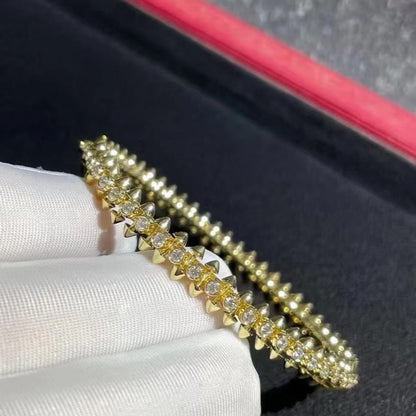 [⭐Aura]CLASH  BRACELET 8MM DIAMONDS