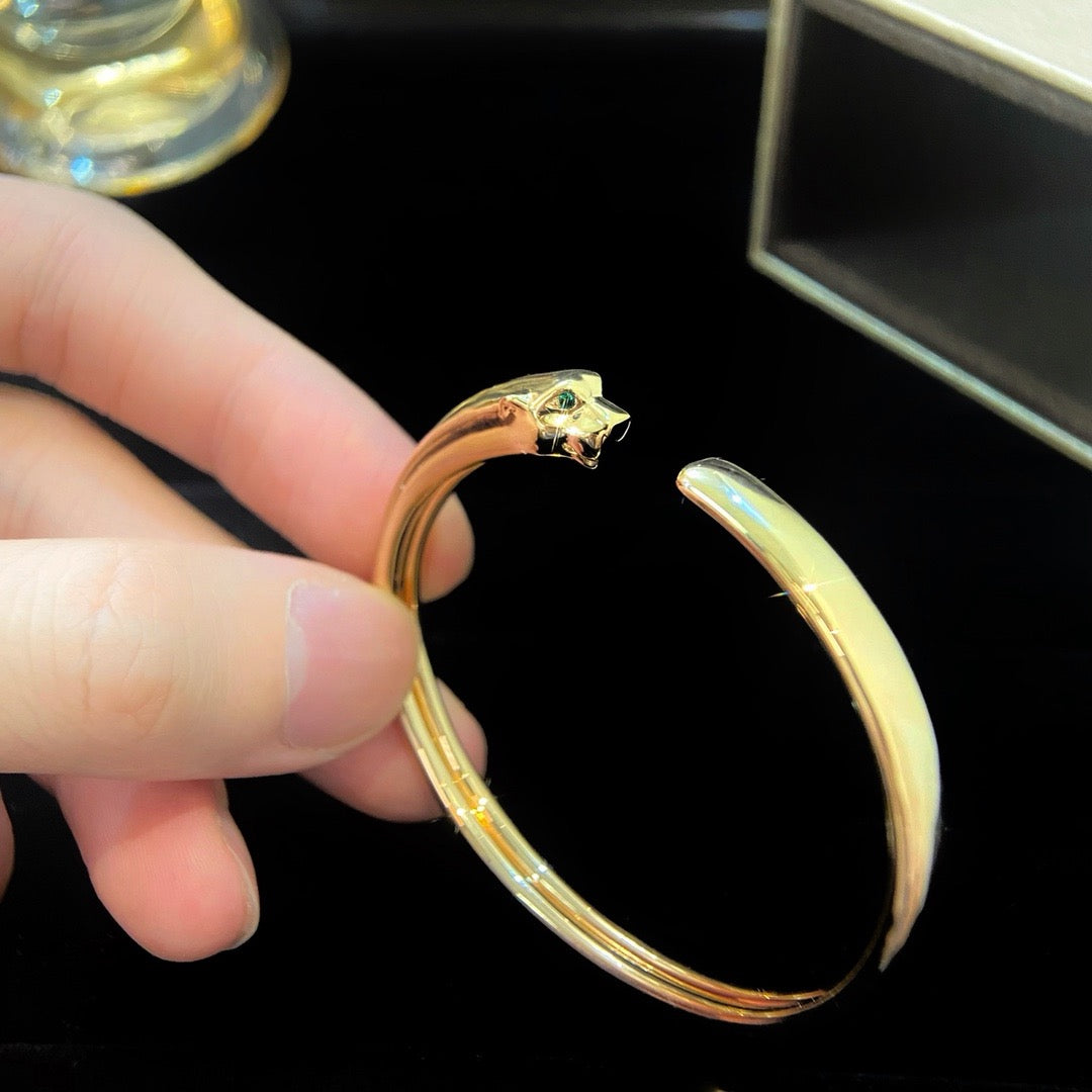 [⭐Aura]PANTHERE OPEN BRACELET