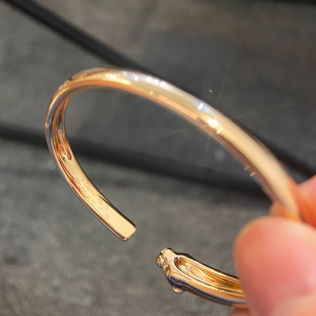 [⭐Aura]PANTHERE OPEN BRACELET